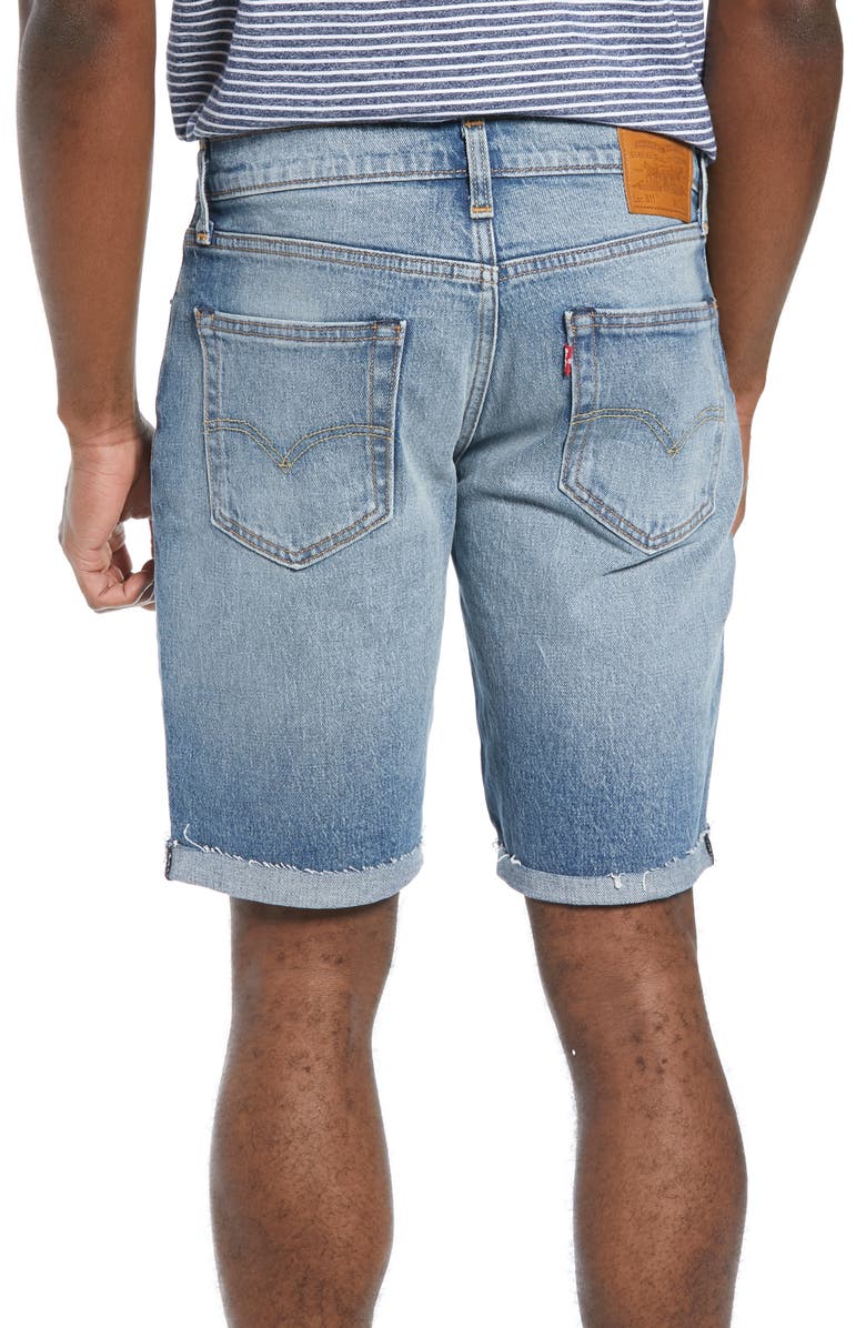 Levi's<sup>®</sup> 511<sup>™</sup> Cutoff Denim Shorts, Alternate, color, 