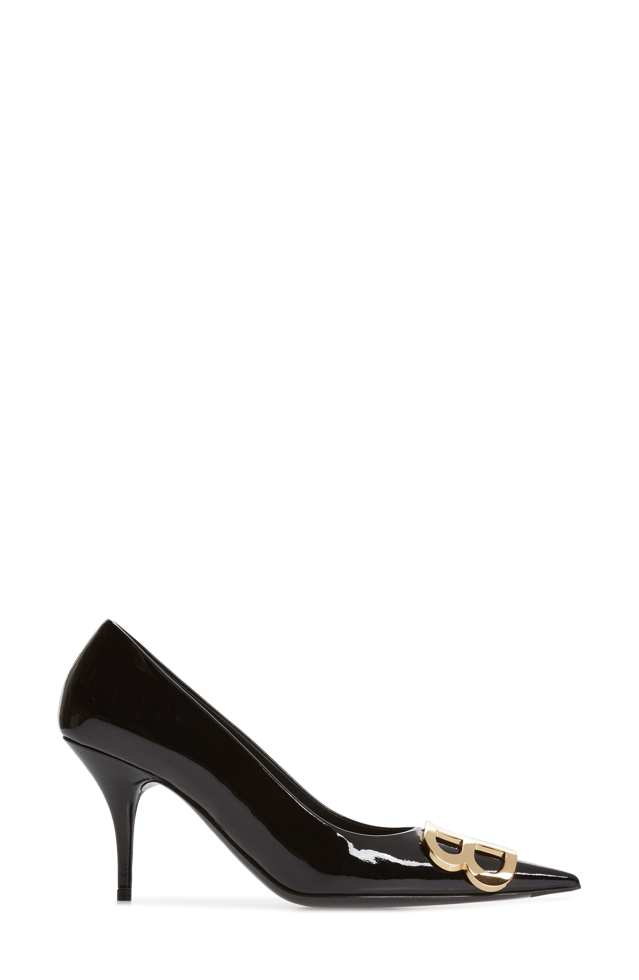 Balenciaga BB Pointy Toe Pump, Alternate, color, 
