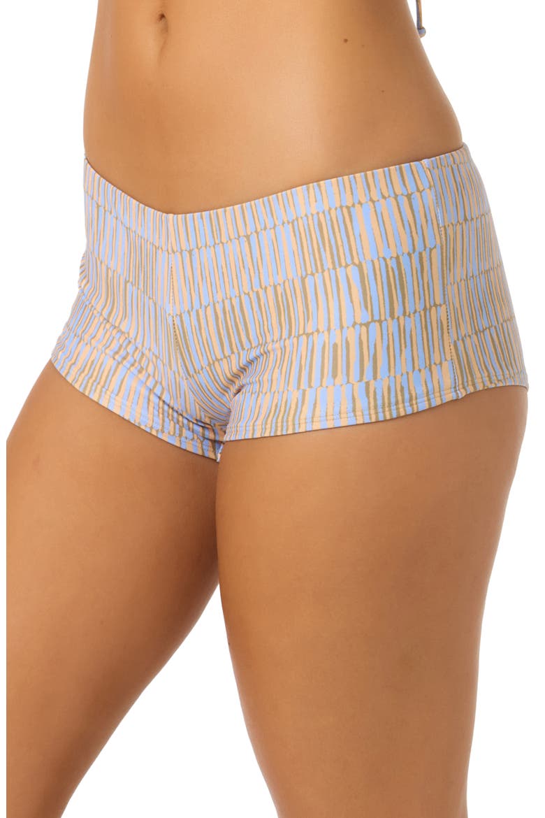 Nori Surfs Up Swim Shorts, Alternate, color, APRICOT NECTAR