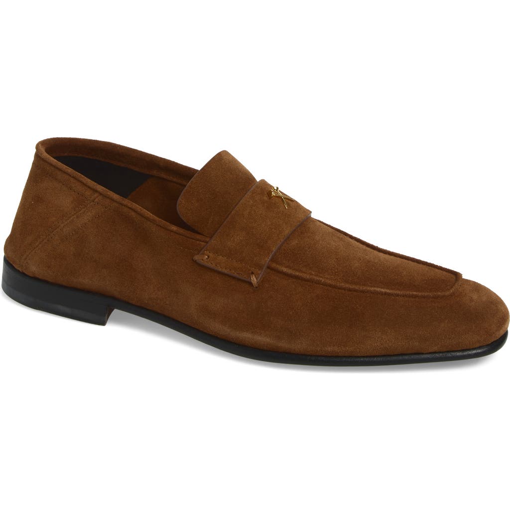 G/fore Metal Tees Flex Loafer In Cognac