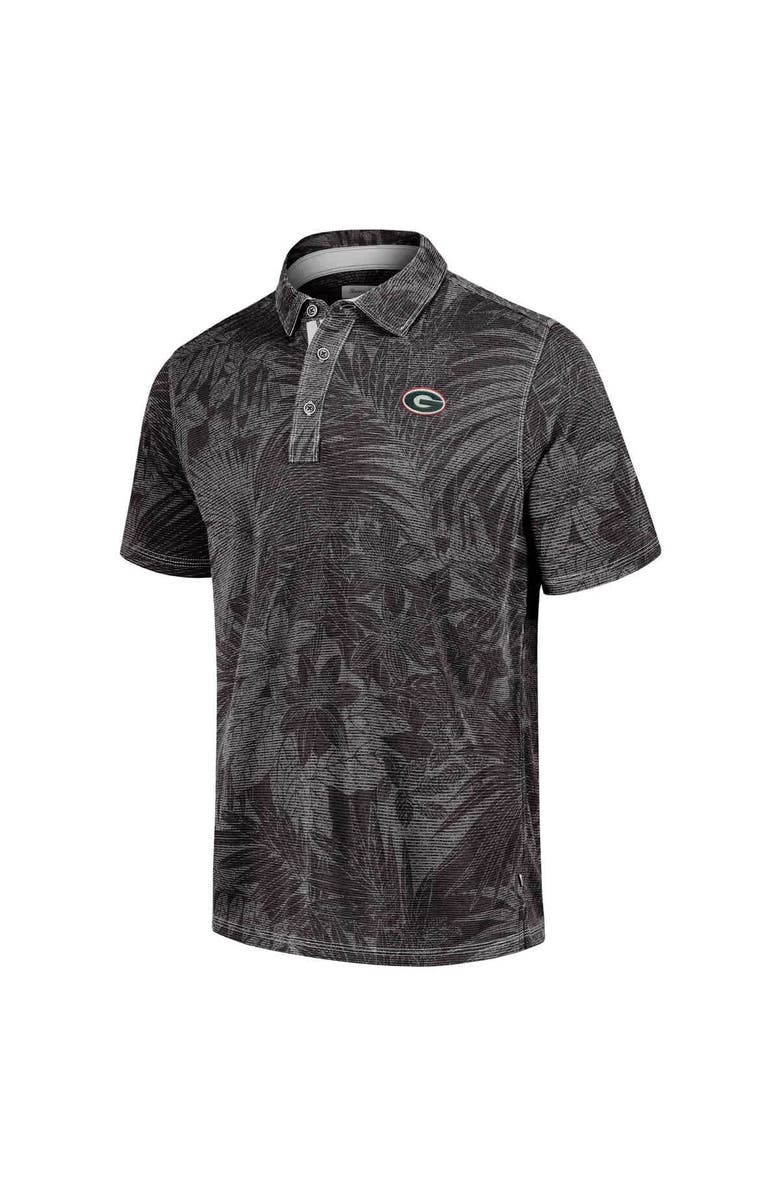 Tommy Bahama Men's Tommy Bahama Black Georgia Bulldogs Big & Tall Sport Santiago Paradise Polo, Alternate, color, Black