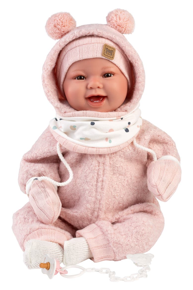 Tabitha 17.3-Inch Laughing Baby Doll, Main, color, MULTI