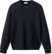 MANGO Rib Crewneck Sweater