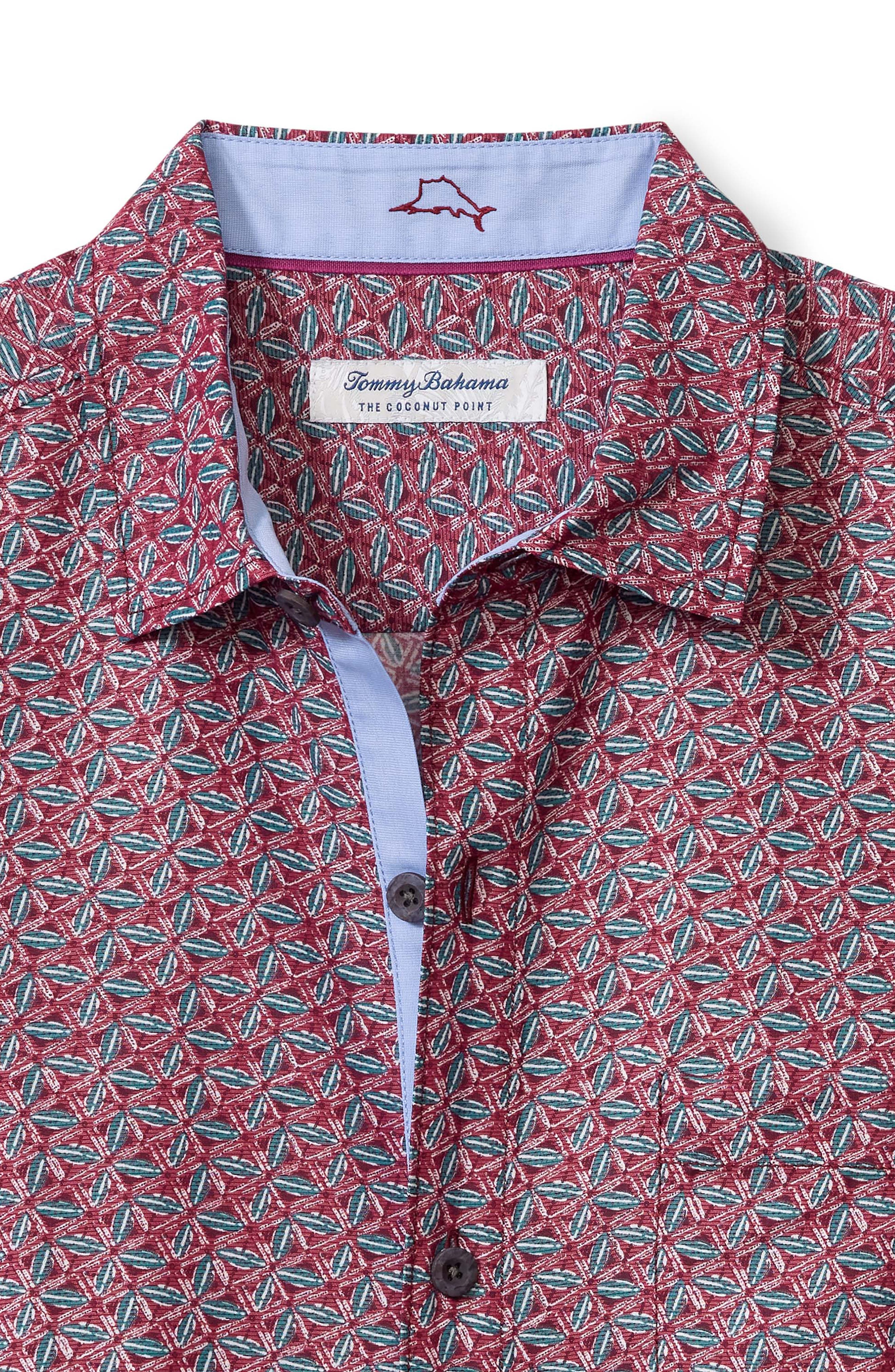 Coconut Point Beachcomber Short Sleeve Button-Up Shirt - image 2