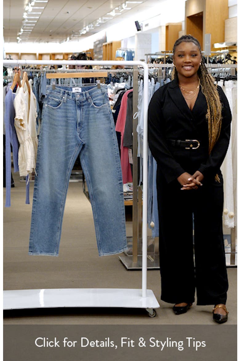 Sawyer High Waist Straight Leg Jeans video