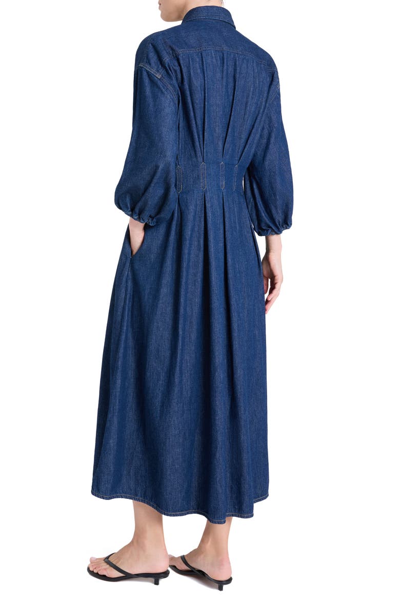Mason Denim Shirtdress with Pockets, Alternate, color, INDIGO RESIN