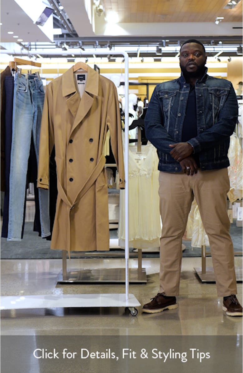 Double Breasted Trench Coat, sales video thumbnail