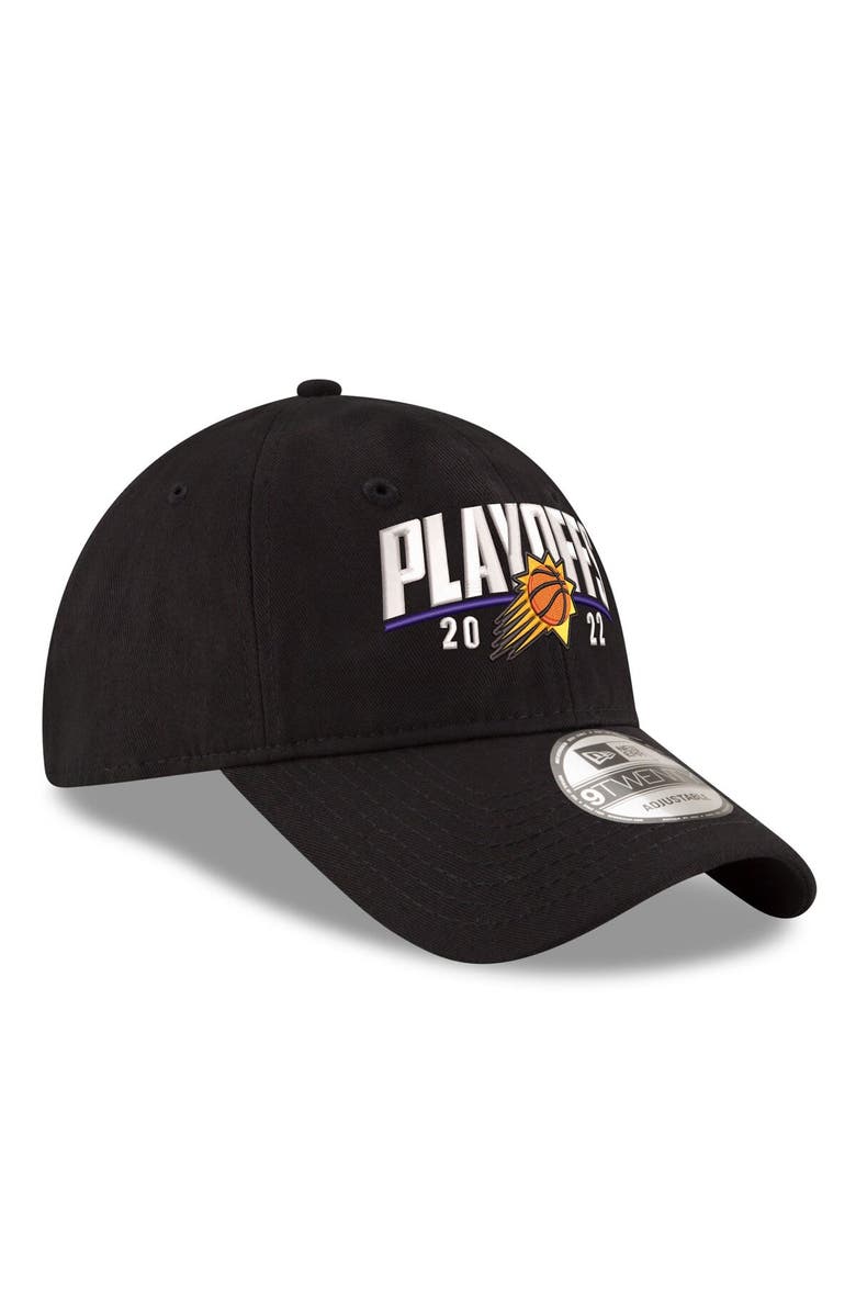 New Era Men's New Era Black Phoenix Suns 2022 NBA Playoffs Arch 9TWENTY Adjustable Hat, Alternate, color, 