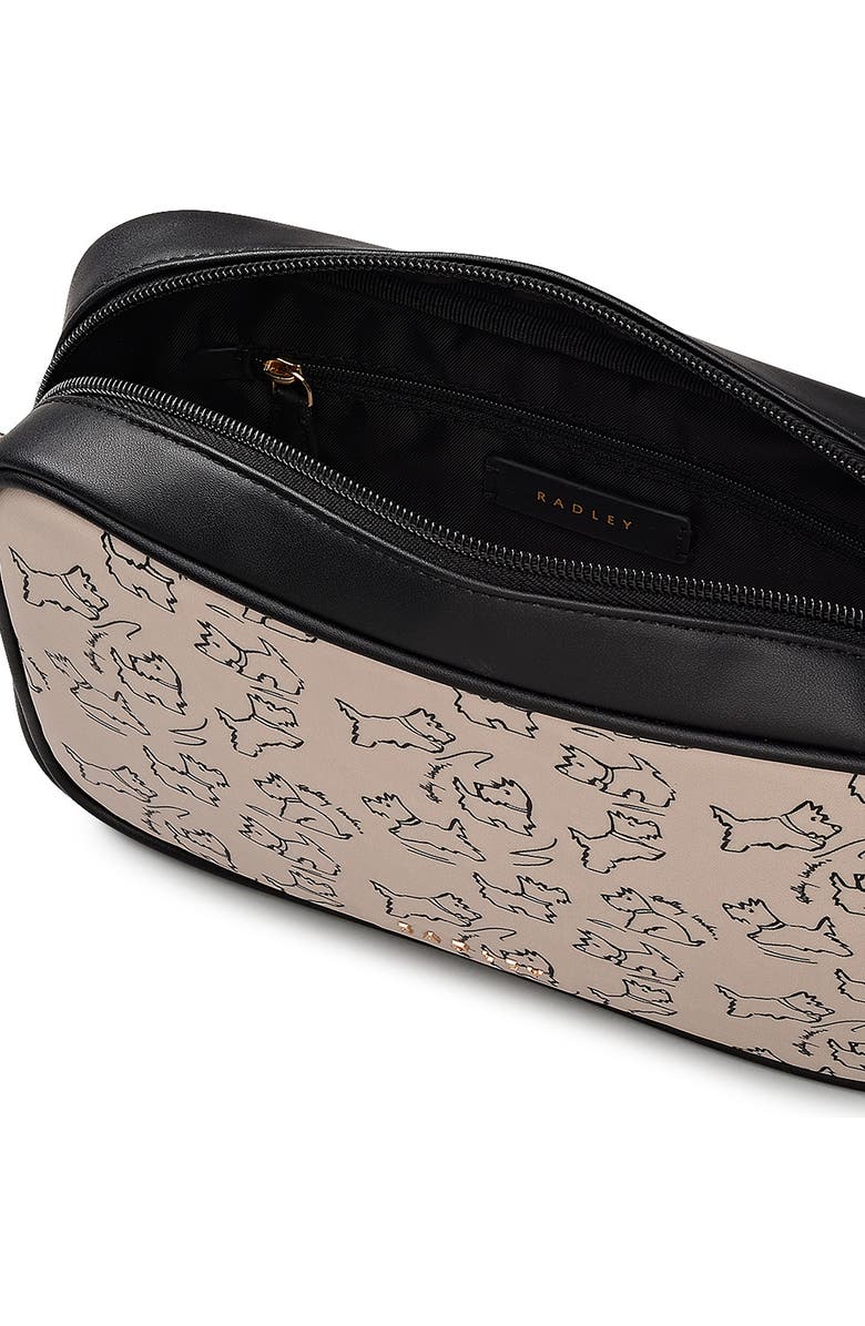 Radley Small Sketch Street Zip Crossbody Bag, Alternate, color, Chalk