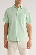 Tommy Bahama Dockside Dobby Short Sleeve Button-Up Shirt