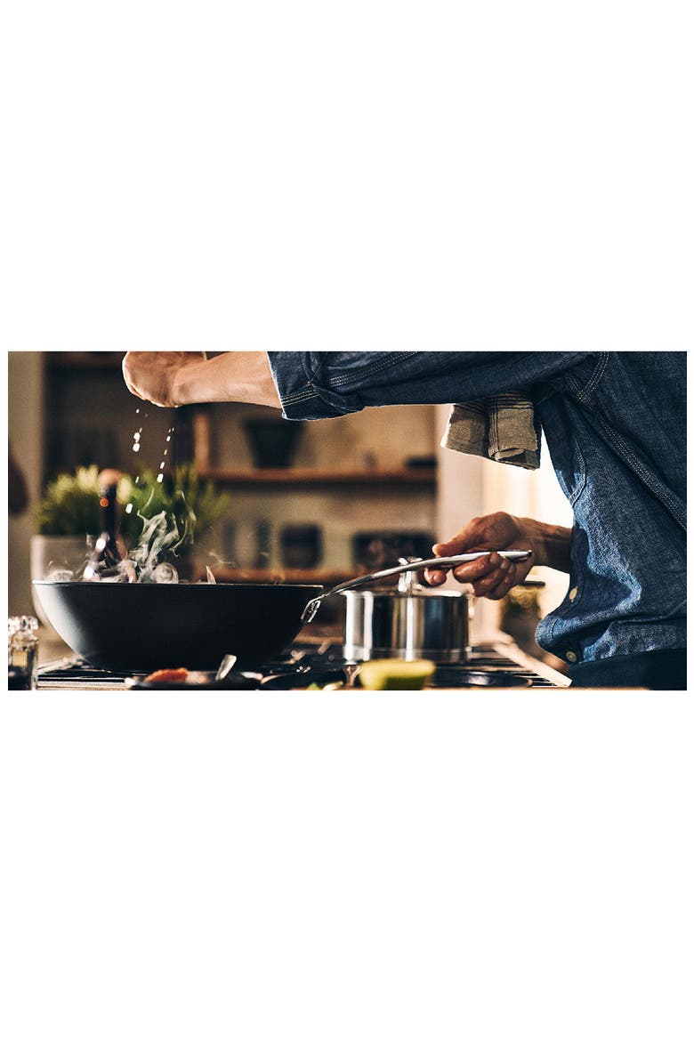 Alu Pro 5 8-Inch Nonstick Fry Pan, Alternate, color, BLACK