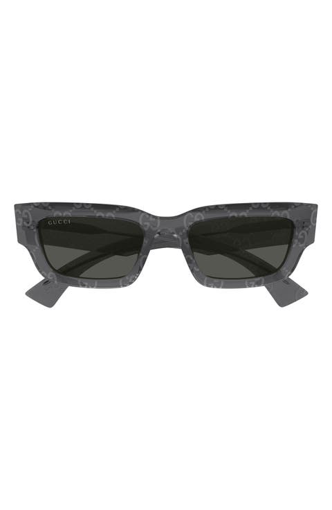 52mm Rectangular Sunglasses