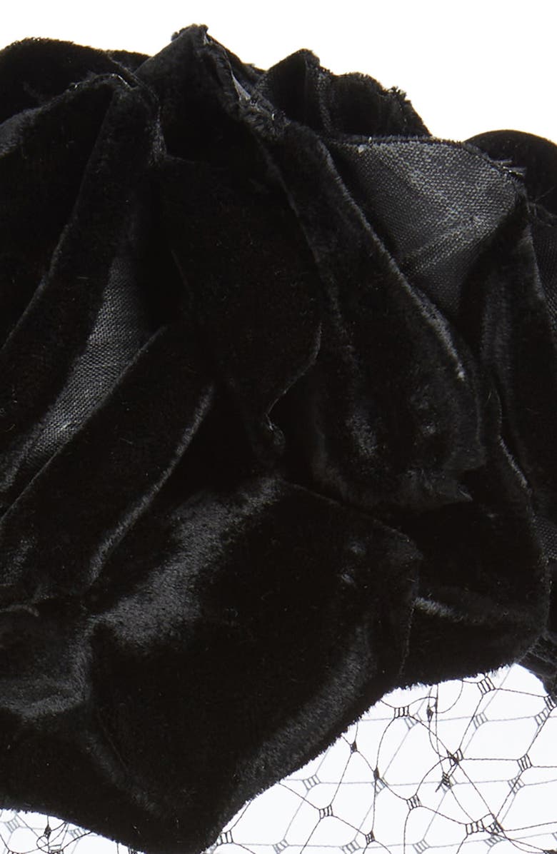 KAT AND CLARESE Flower Crown Veil Headband, Alternate, color, 