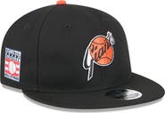New Era Men's New Era Black San Francisco Giants Baseball Hall of Fame Retro Crown 9FIFTY Adjustable Hat