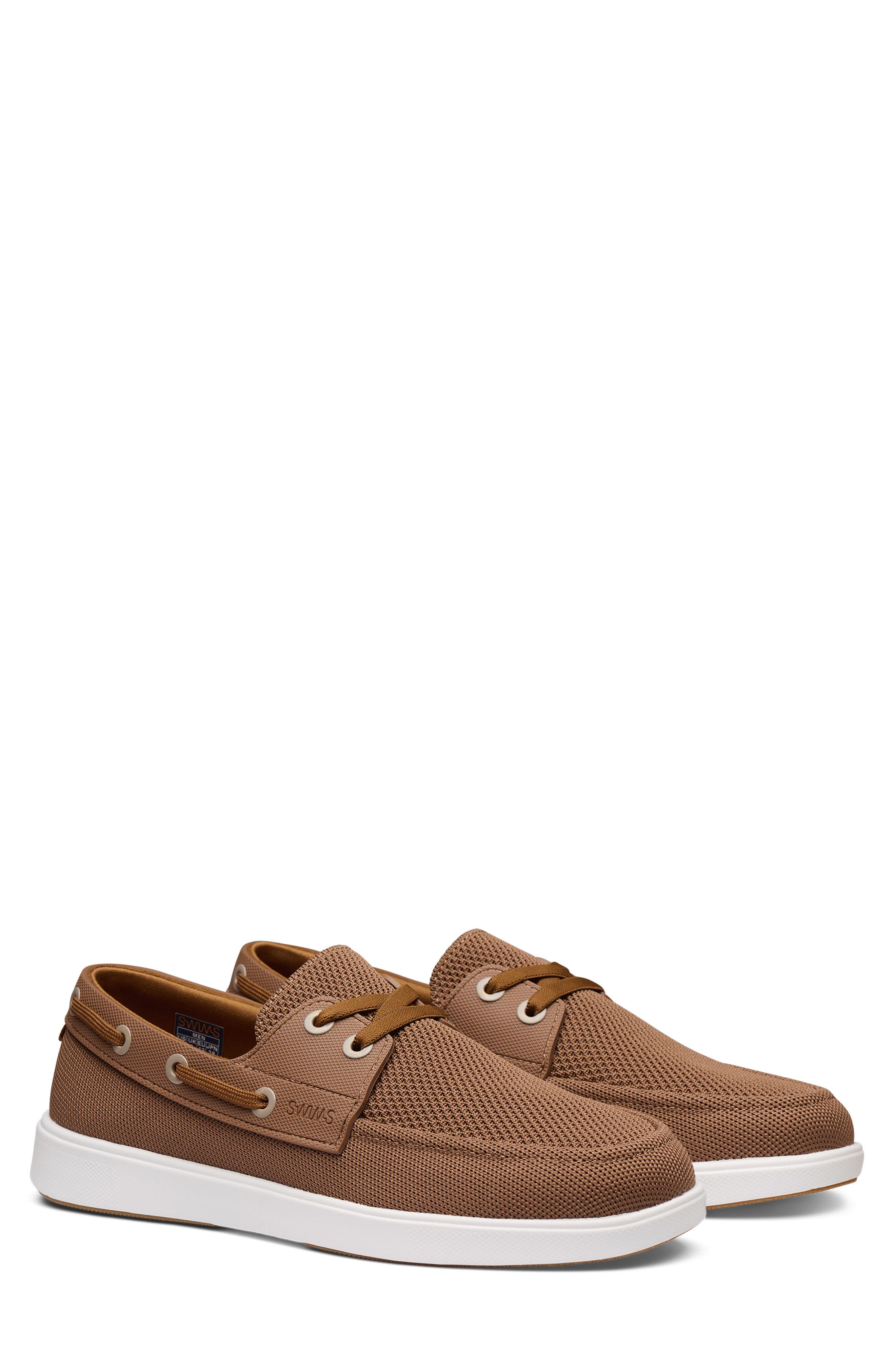 Breeze Boat Shoe, Main, color, COGNAC/ WHITE/ GUM