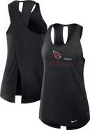 Nike Women's Nike Black Arizona Cardinals Crossback Performance Tank Top