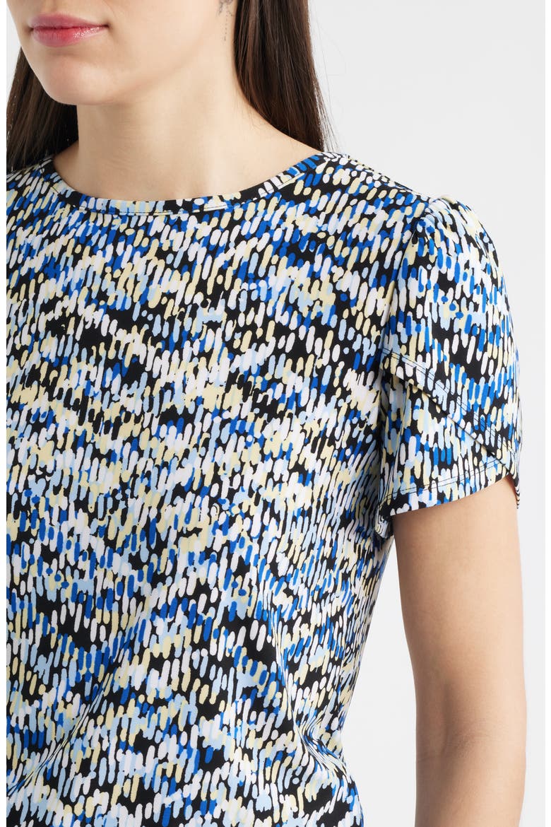 Tulip Sleeve Top, Alternate, color, ANNE BLACK MULTI
