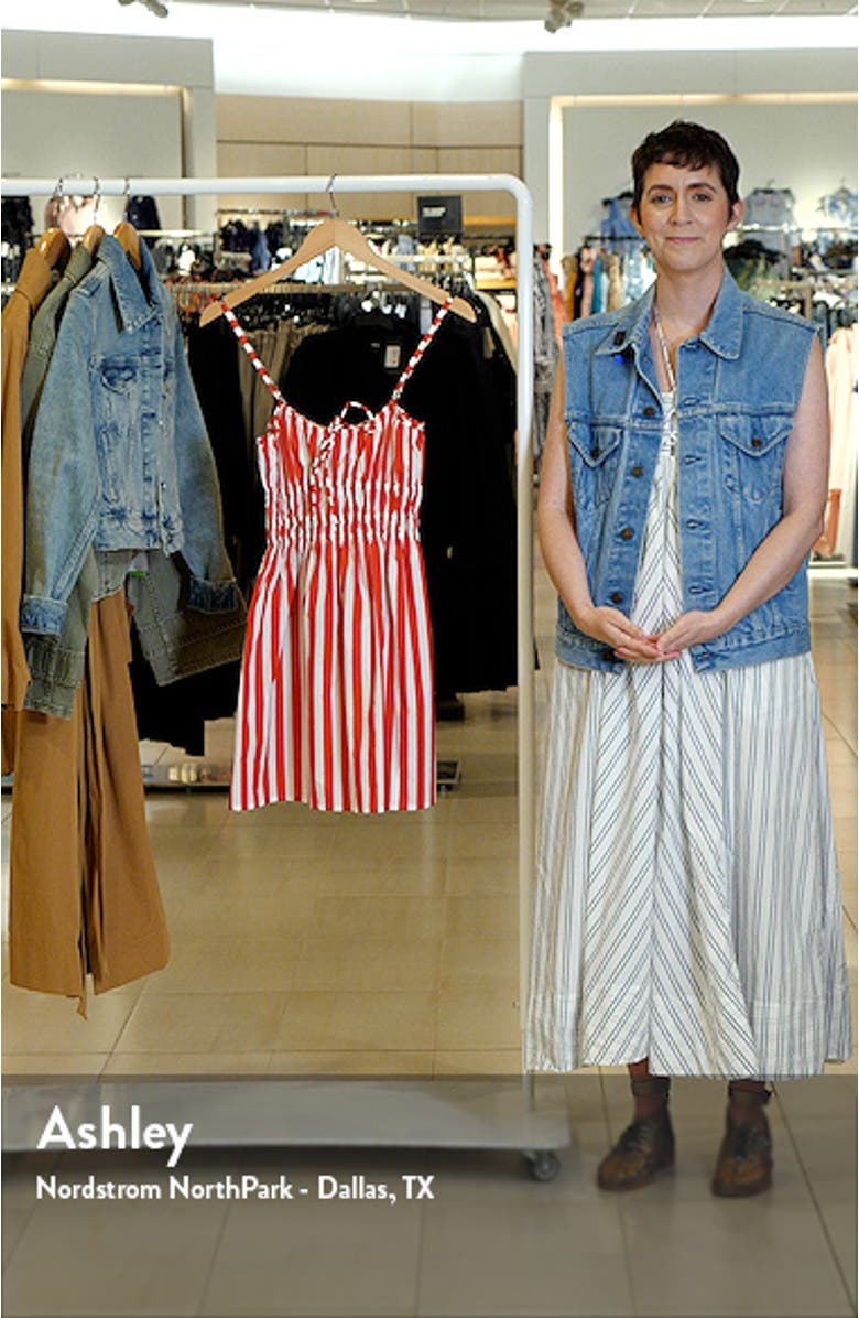 Alboa Stripe Minidress, sales video thumbnail