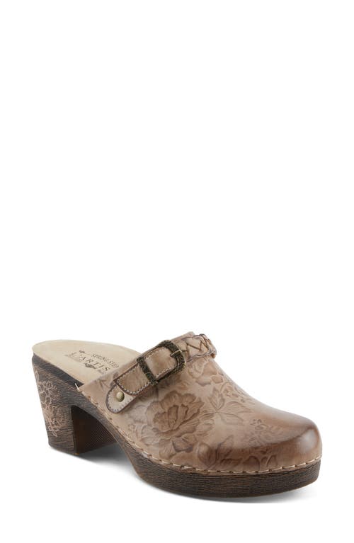 L'artiste By Spring Step Calliroe Platform Clog In Multi