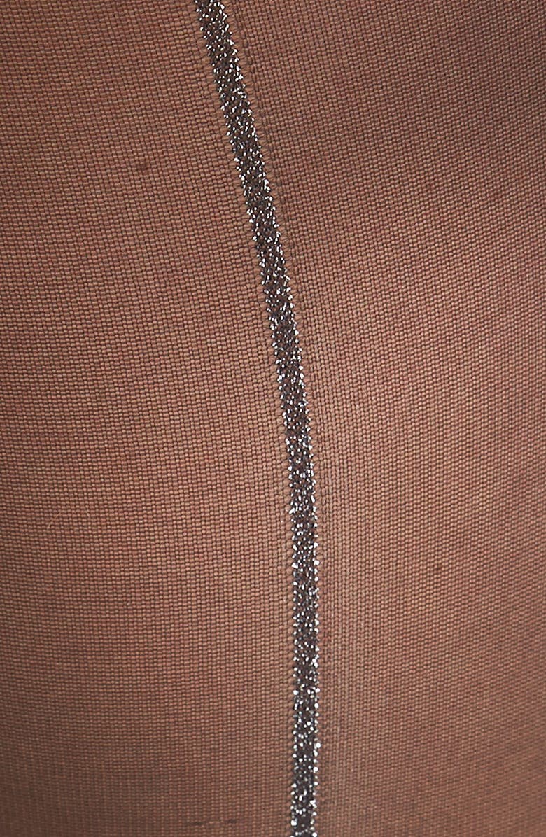 Oroblu Riga Tights, Alternate, color, Black/Silver