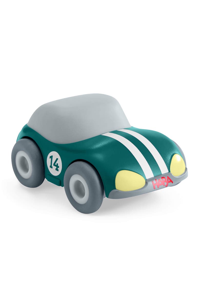 HABA Cars Green Racer Push & Go Car, Main, color, Green Multi