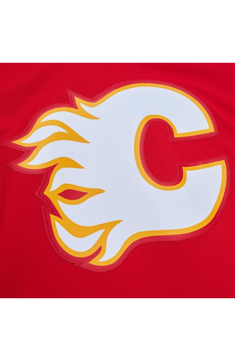 Mitchell & Ness Men's Mitchell & Ness Theoren Fleury Red Calgary Flames  1988/89 Blue Line Player Jersey, Alternate, color, 