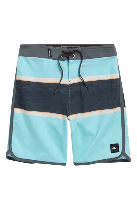 Kids' Lennox Scallop Swim Trunks (Big Kid)