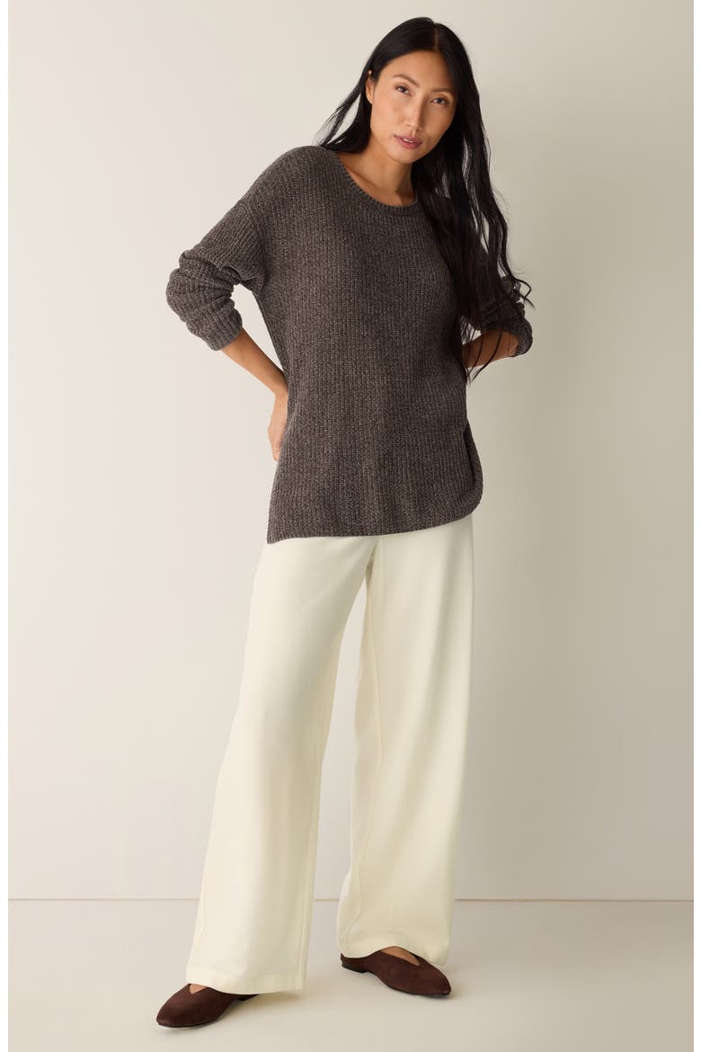 Chenille Rib Sweater, Alternate, color, RYE