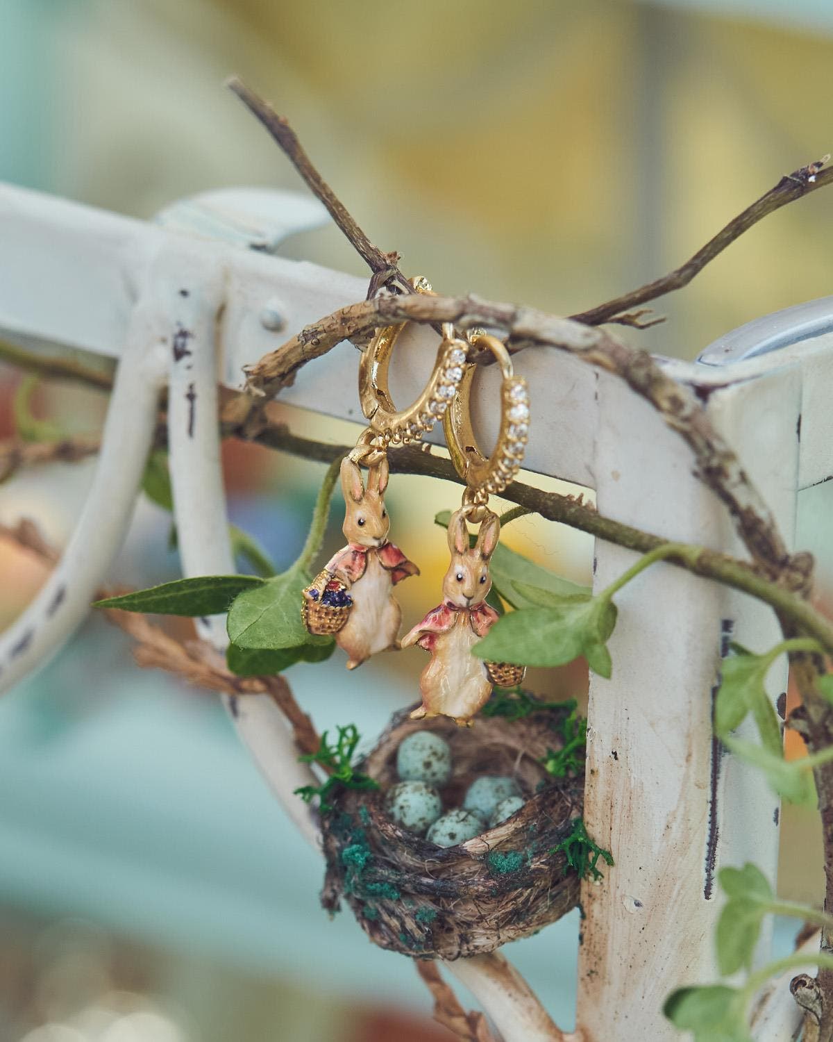 Fable England x Peter Rabbit Cotton-tail Earrings (Women) | Nordstrom