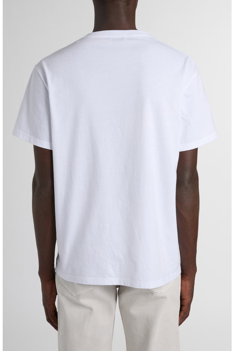 Skull Graphic T-Shirt, Alternate, color, WHITE / BLACK