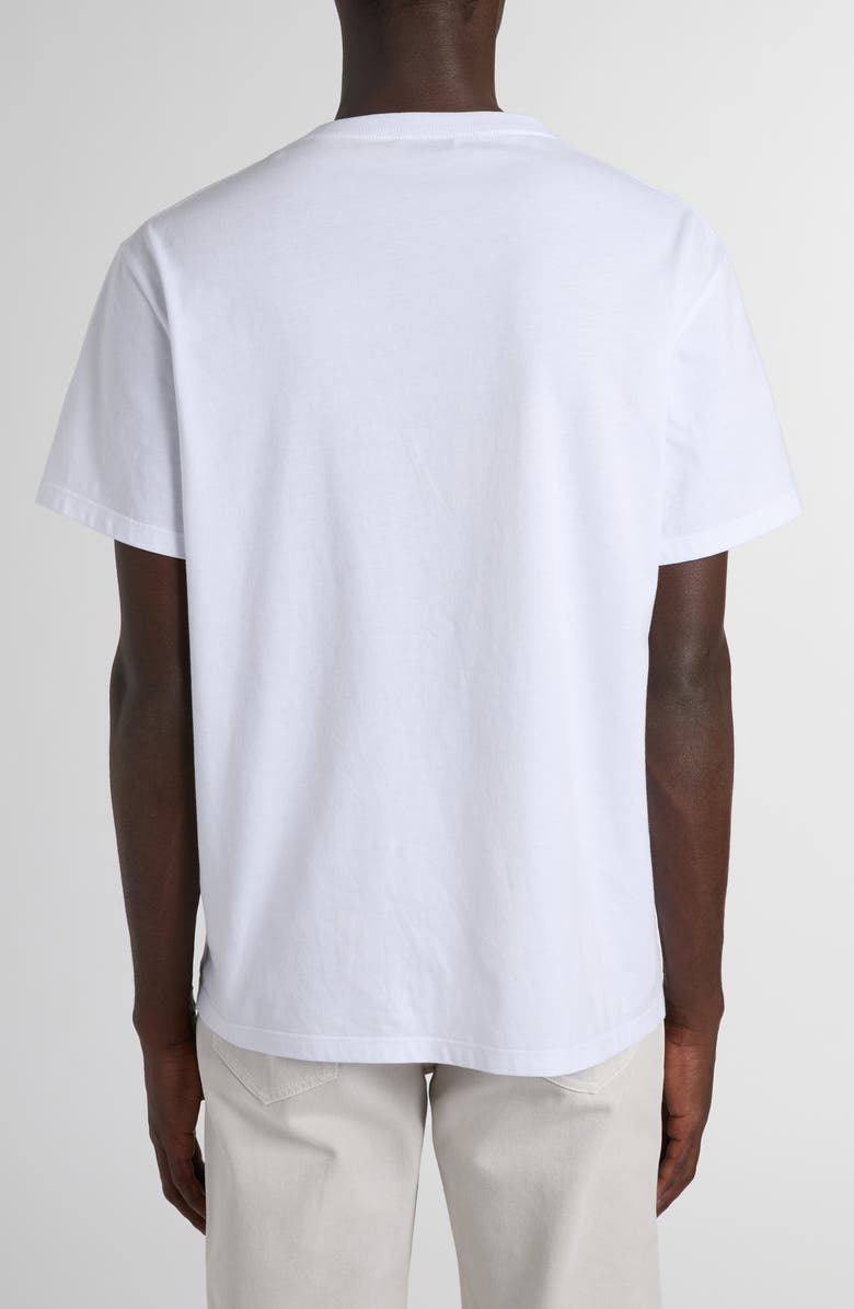 McQueen Skull Graphic T-Shirt, Alternate, color, White / Black