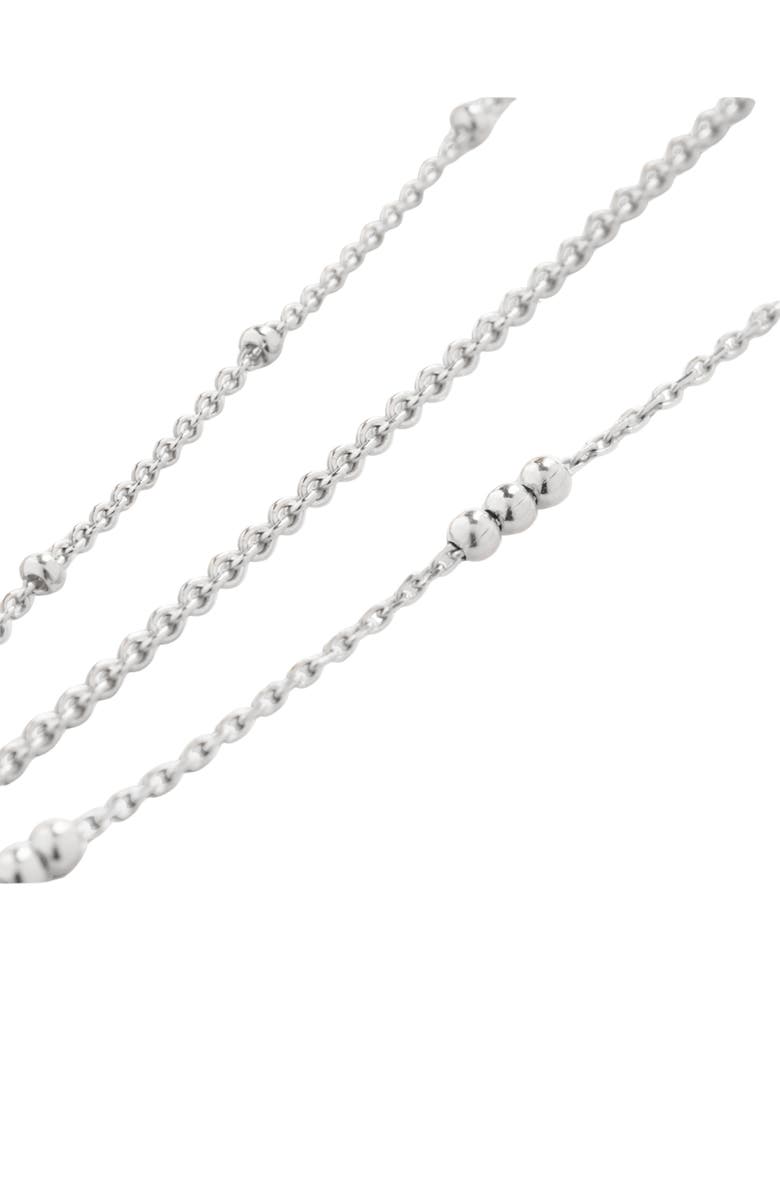 Monica Vinader Layered Chain Bracelet, Alternate, color,