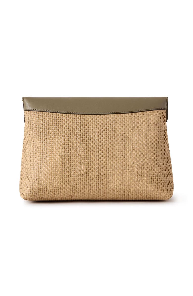 Mulberry Large Darley Raffia Pouch, Alternate, color, 