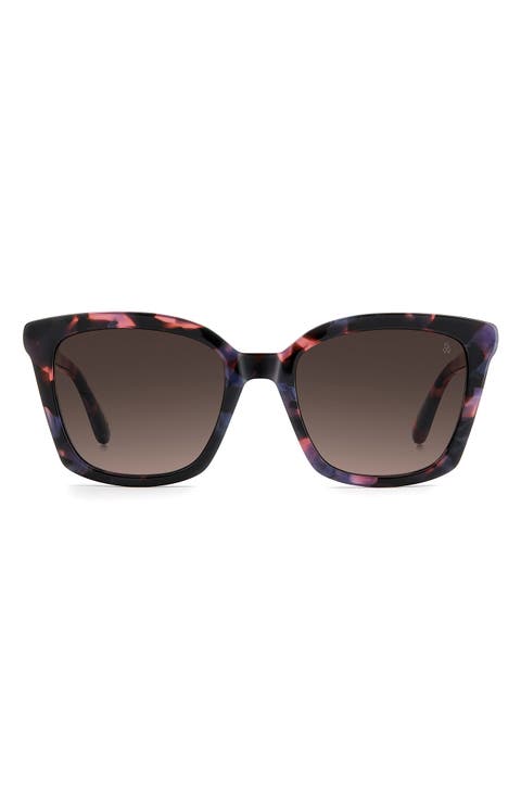 54mm Rectangular Sunglasses