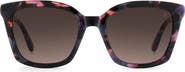 Stuart Weitzman 54mm Rectangular Sunglasses
