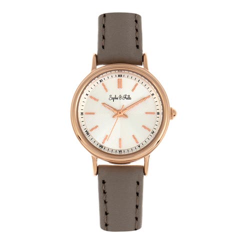 Sophie & Freda Berlin Leather-Band Watch