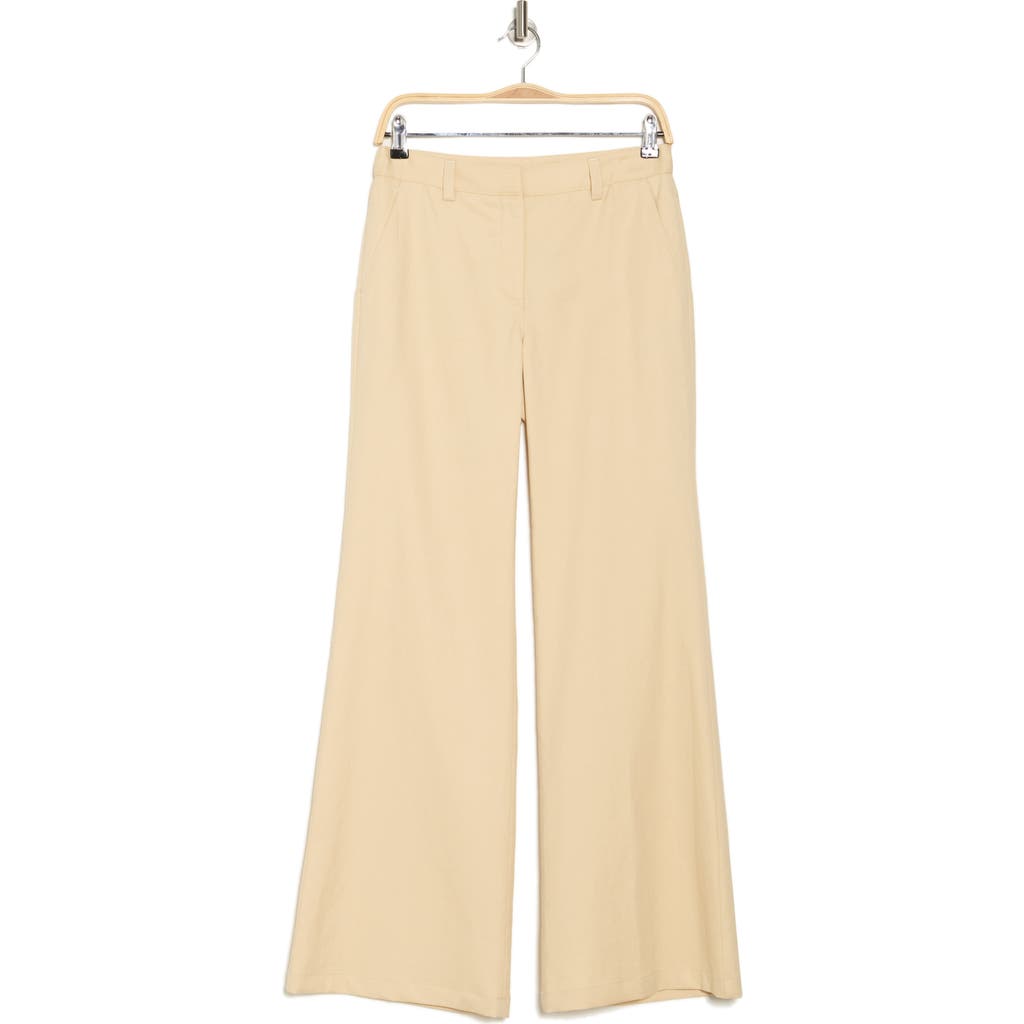 Twp Howard Wide Leg Pants In Butter