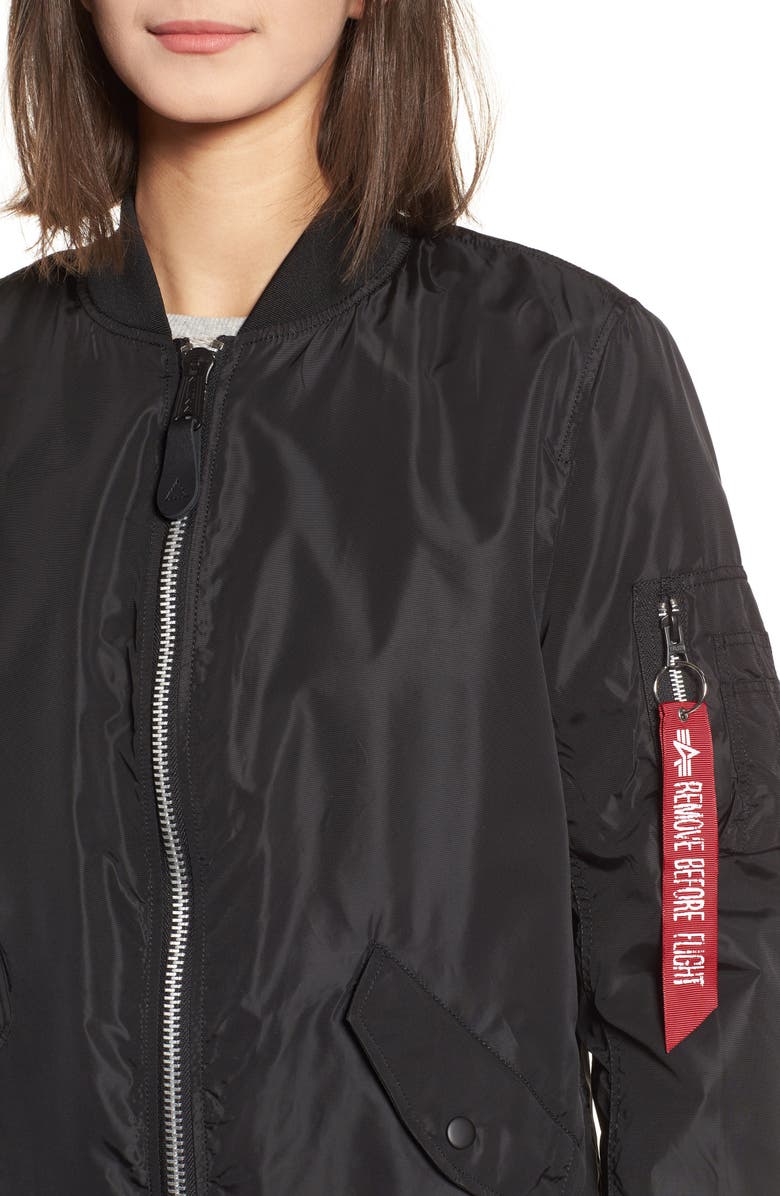 Alpha Industries L-2B Scout Water Resistant Flight Jacket, Alternate, color,