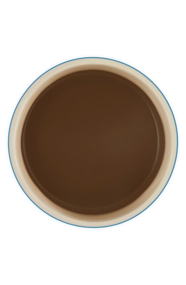 Le Creuset Glazed Stoneware 2 1/2 Quart Storage Canister with Wooden Lid, Alternate, color, Marseille