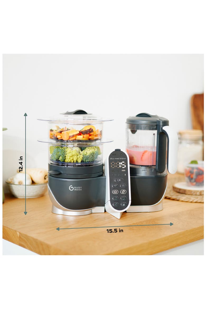 Duo Meal Station Baby Food Maker, Alternate, color, INDUSTRIAL GREY
