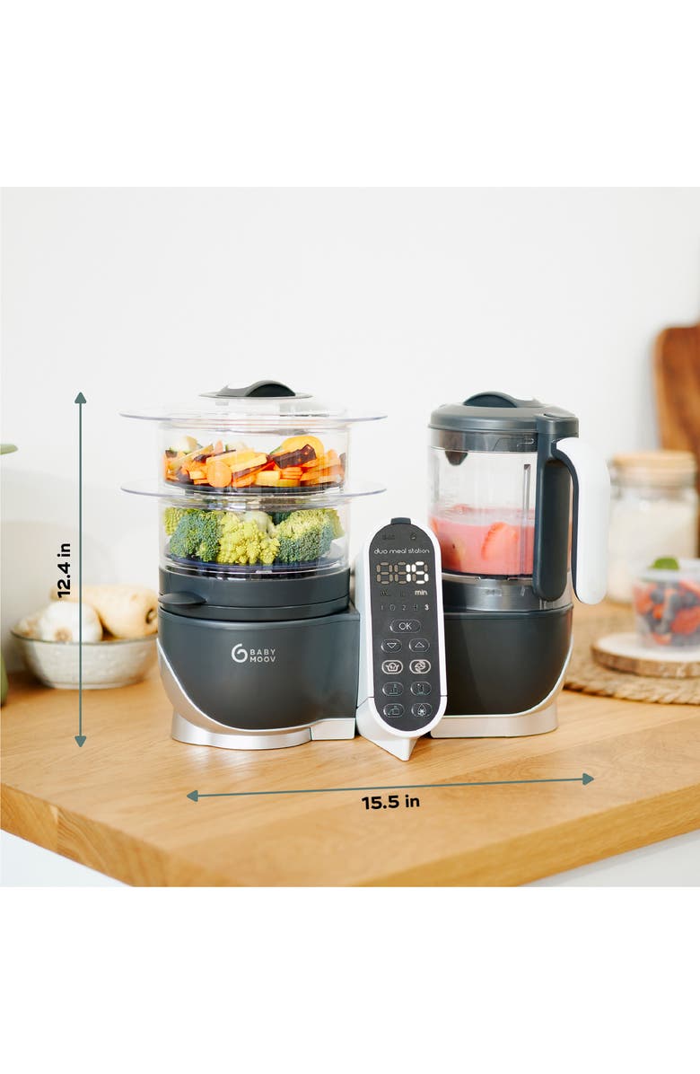 Babymoov Duo Meal Station Food Maker 6-in-1 Food Processor, Alternate, color, 
