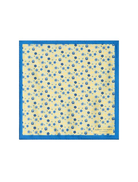 York Flower Multi Pocket Square
