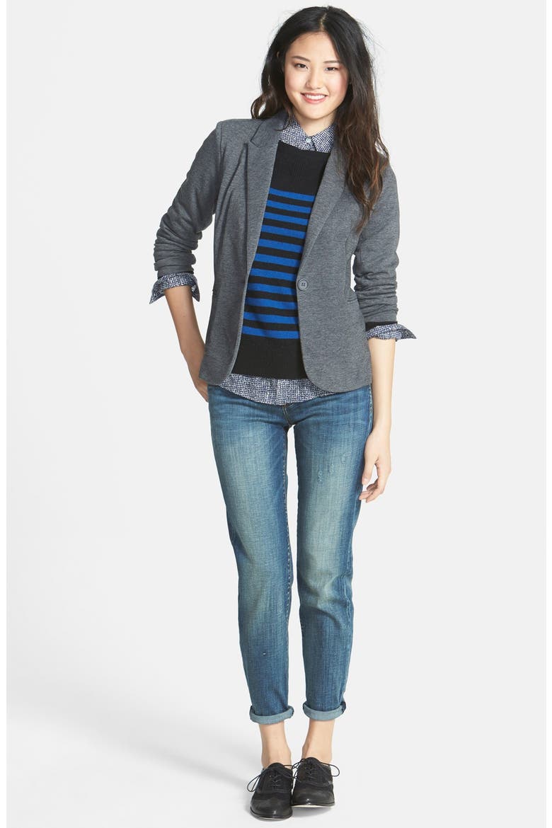 Solid Cashmere Sweater, Alternate, color, BLACK
