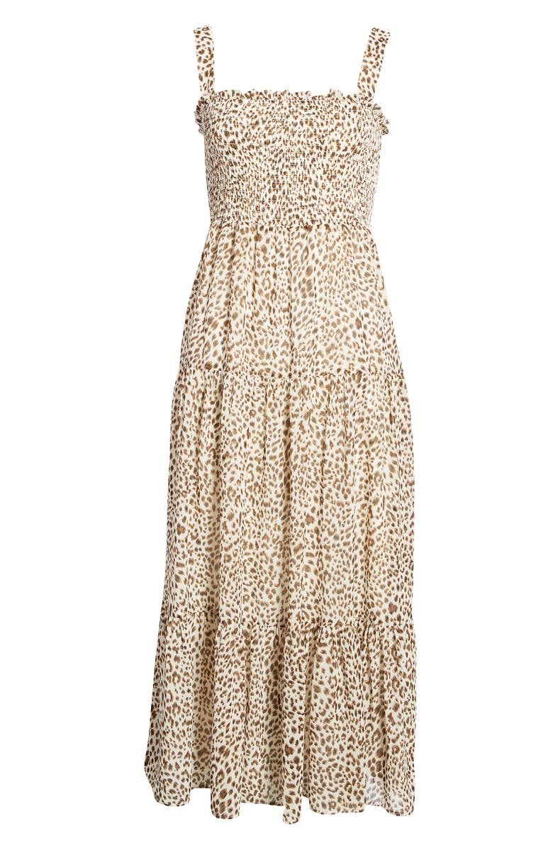 Sam Edelman Animal Print Sundress, Alternate, color,