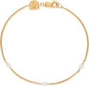 Astrid & Miyu Navette Crystal Bracelet