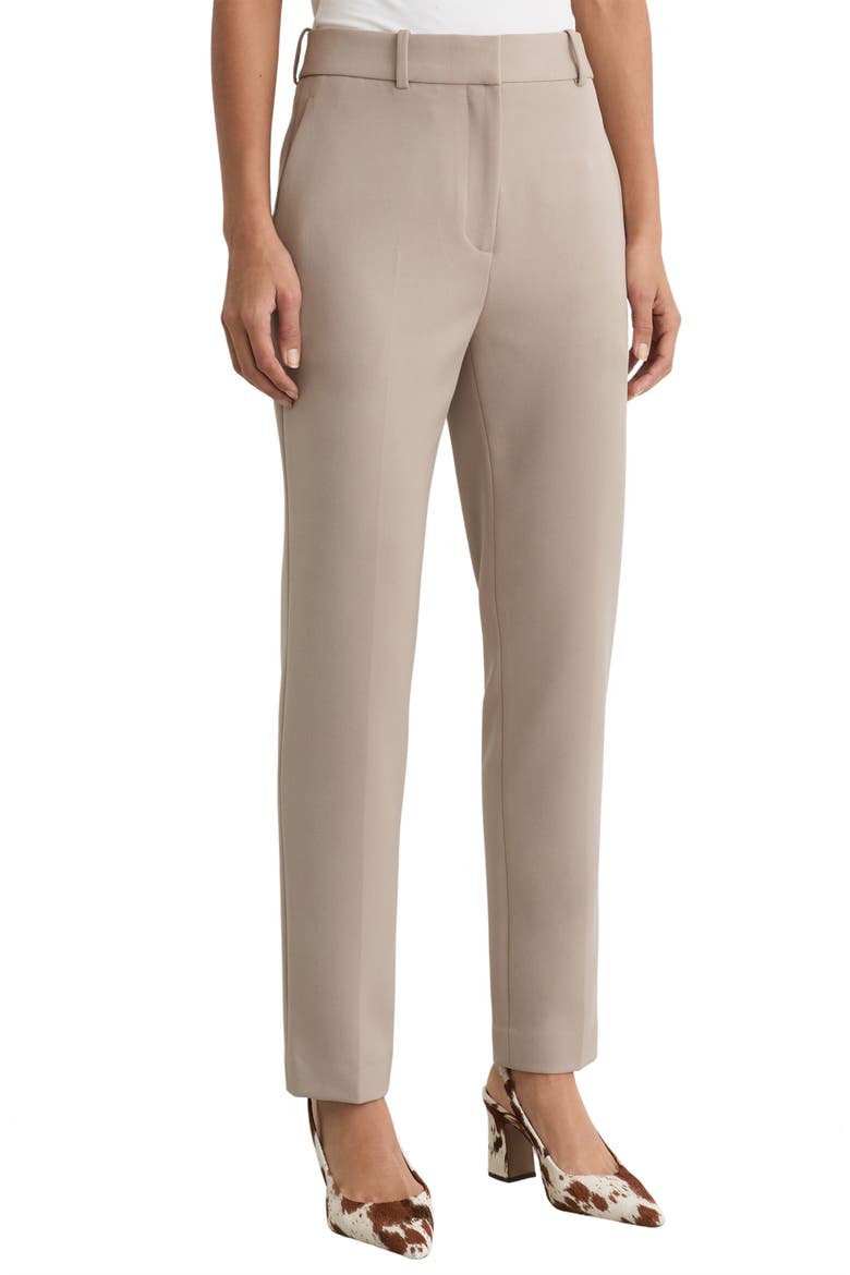 Gabi Slim Leg Pants, Alternate, color, STONE NEUTRAL