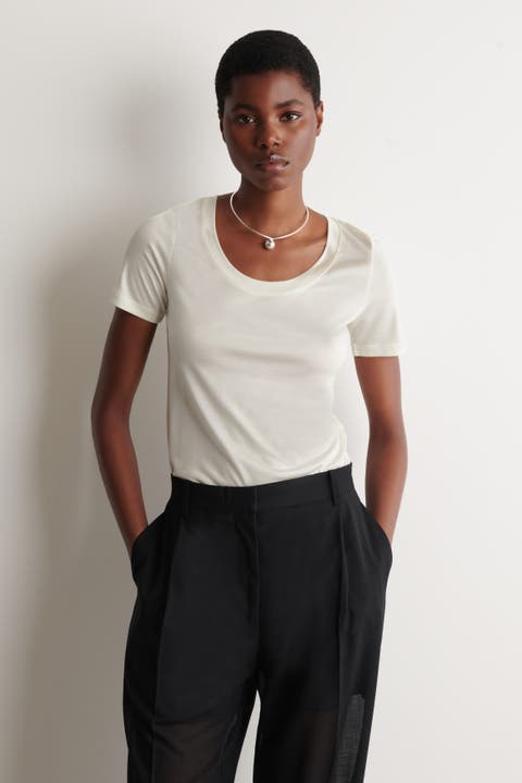 Slim Silk T-Shirt