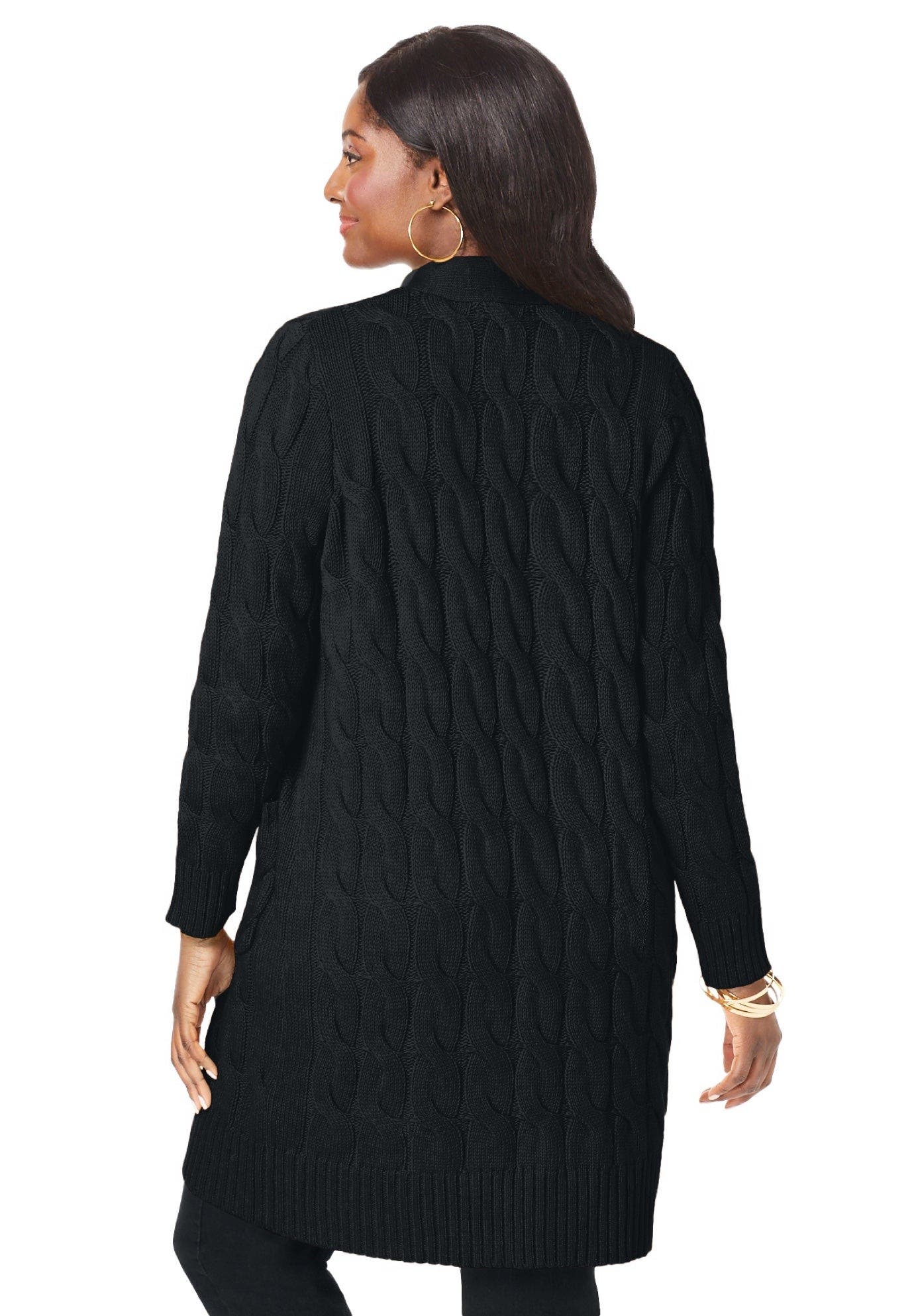 Cable Duster Sweater - image 4