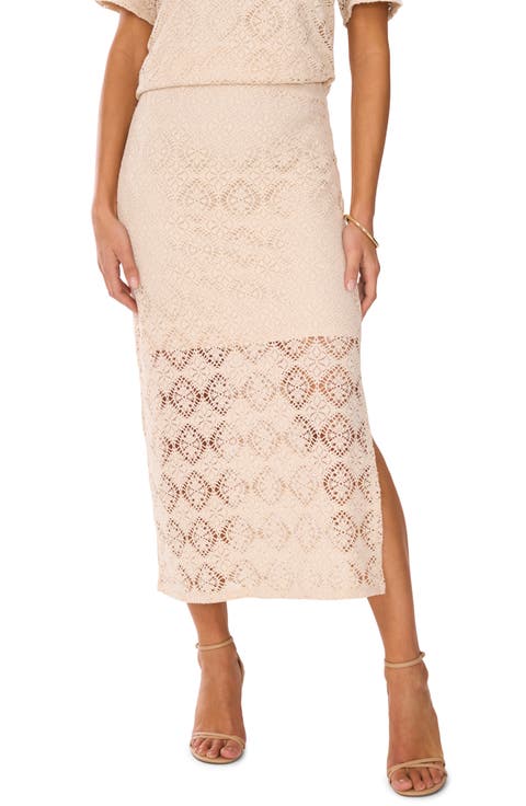 Lace Midi Skirt