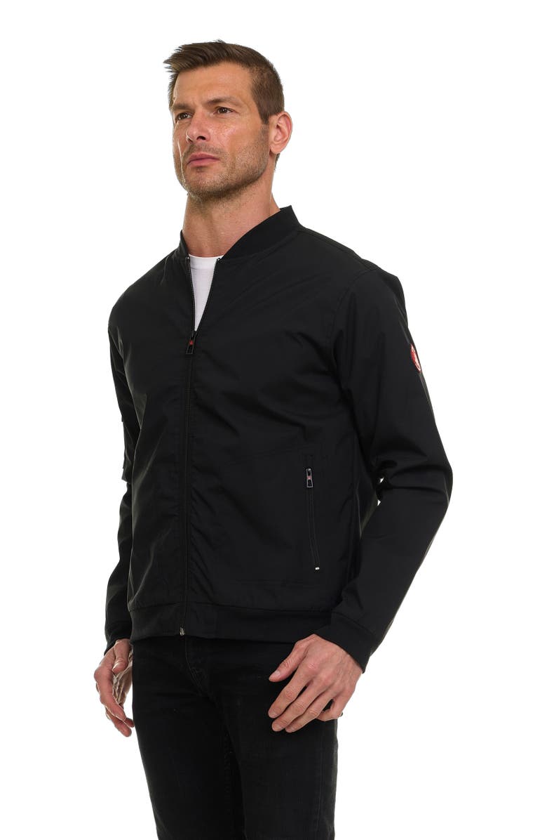 CANADA WEATHER GEAR Men's Water Resistant Microfiber Bomber Jacket, Alternate, color, 